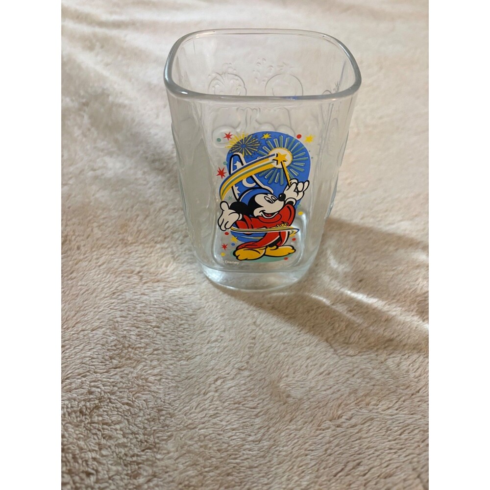 Vintage Walt Disney World 2000 Celebration Mickey Mouse McDonalds Glass